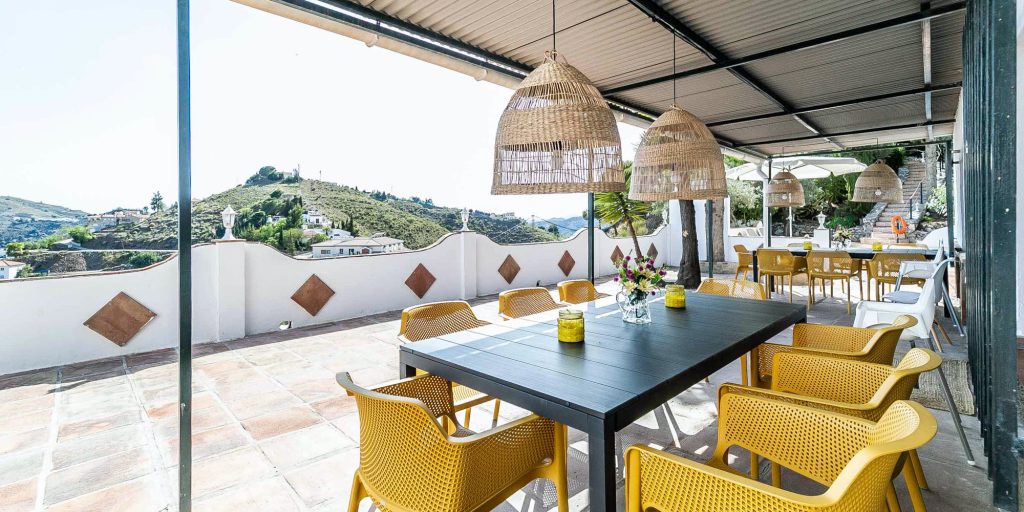 Spiseområde terrasse